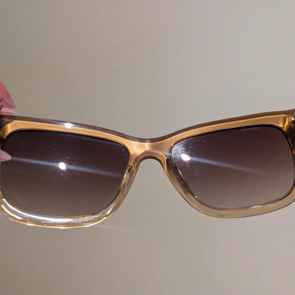 Burberry Women's Brown Gold Sunglasses - Picture 13 of 16